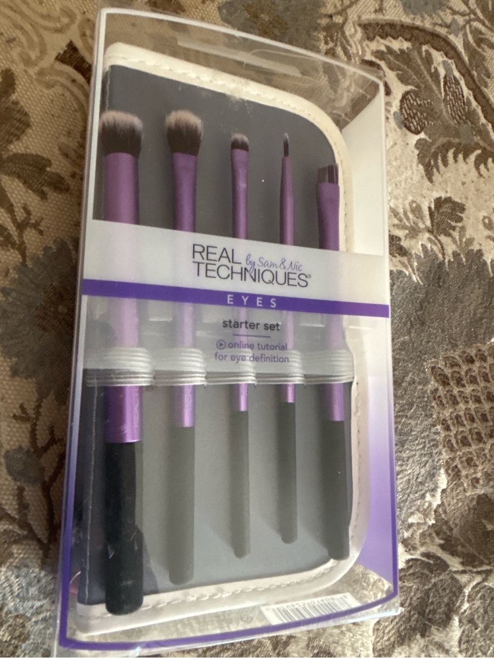 Real Techniques Purple Eye Brush Starter Set with Case